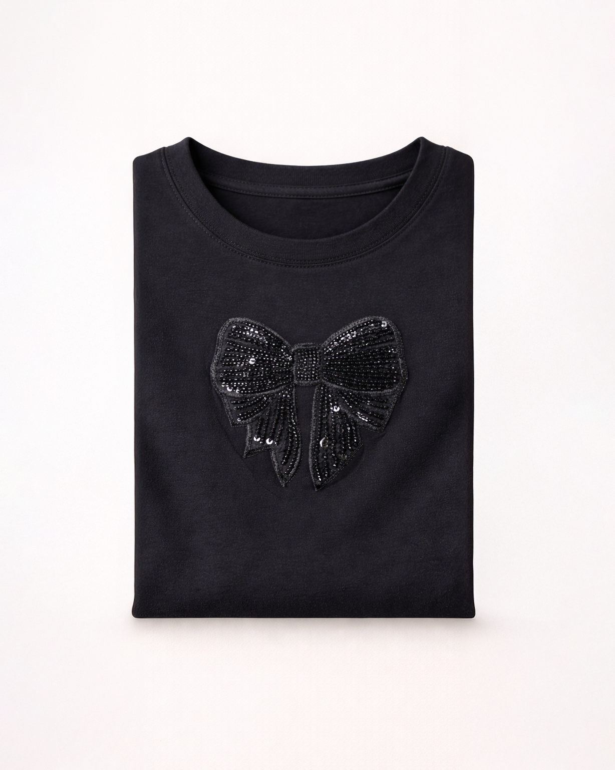 Women’s Black Puff Sleeve Top