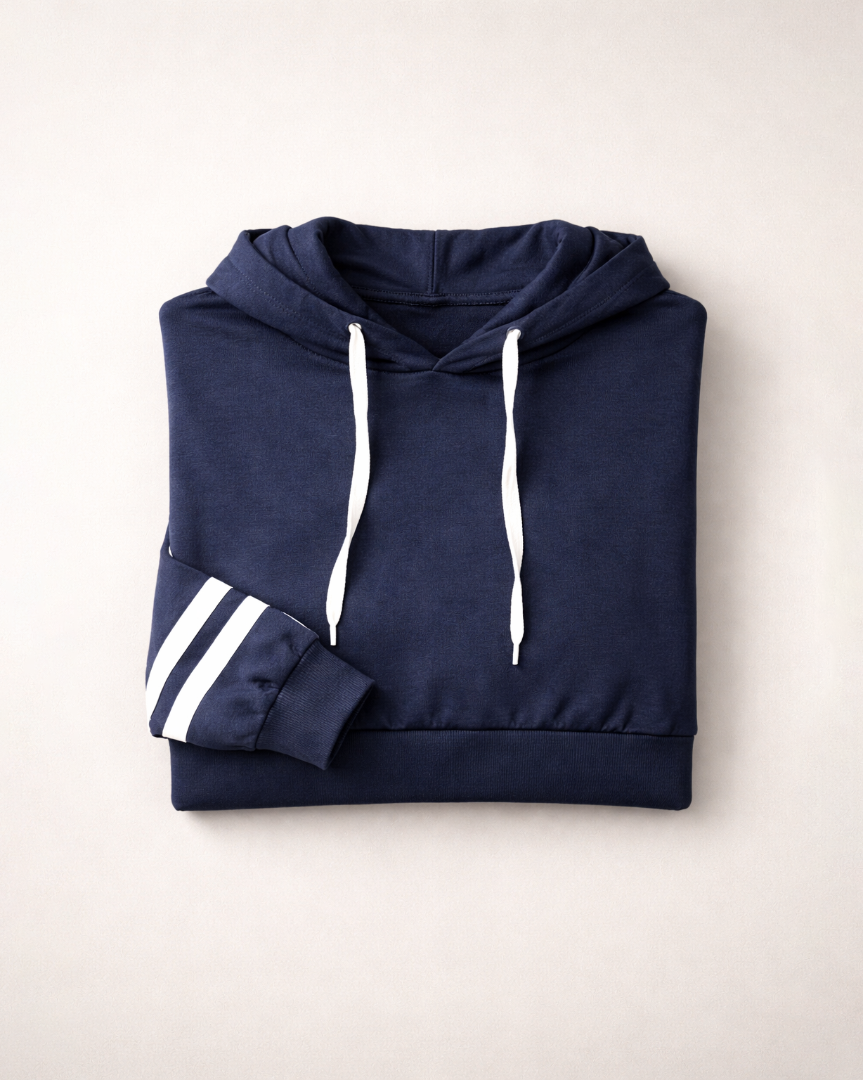 Women’s Navy Blue Cropped Hoodie