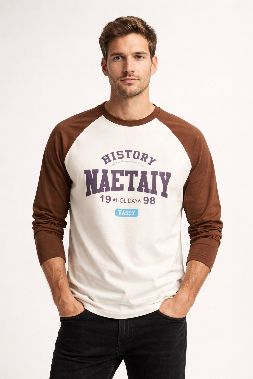 Vintage History Graphic Raglan T-Shirt