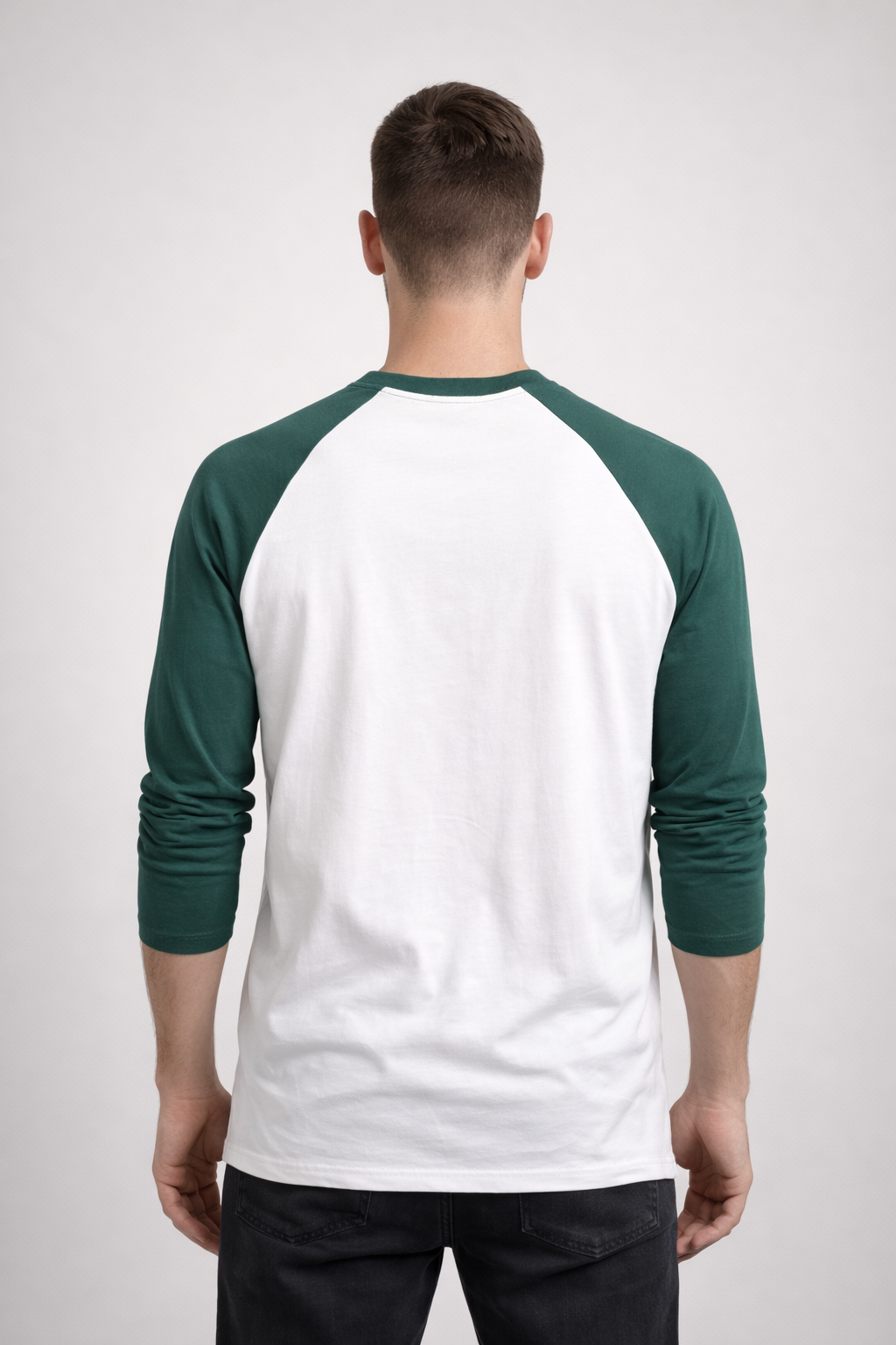 Vintage History Graphic Raglan T-Shirt – Green Sleeve Long Sleeve Tee