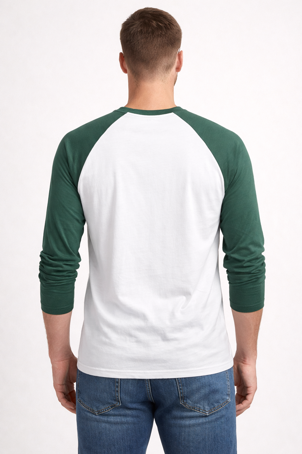 Funny Cat Raglan Long Sleeve T-Shirt