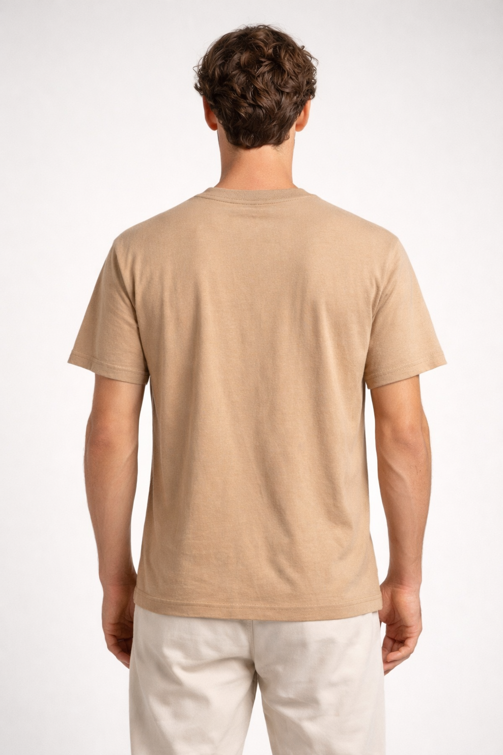 Embroidered Boxer Cat Graphic Crew Neck T-Shirt