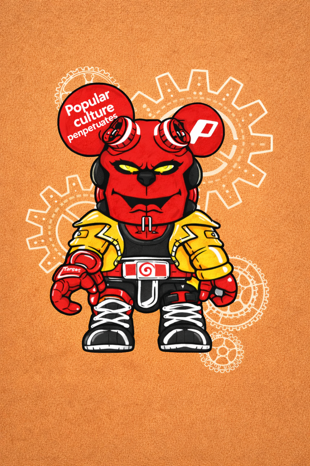 DINX Street Graphic Crew Neck T-Shirt