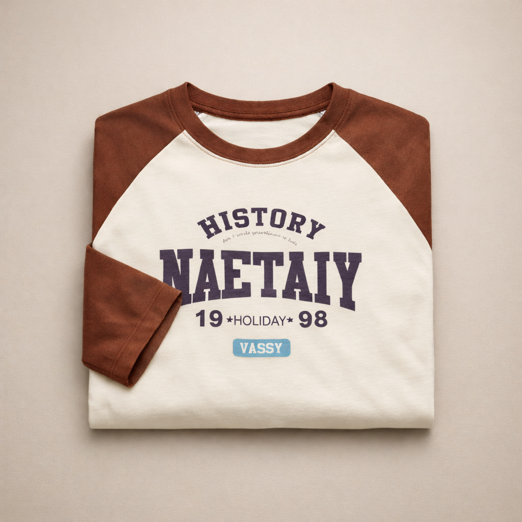Vintage History Graphic Raglan T-Shirt