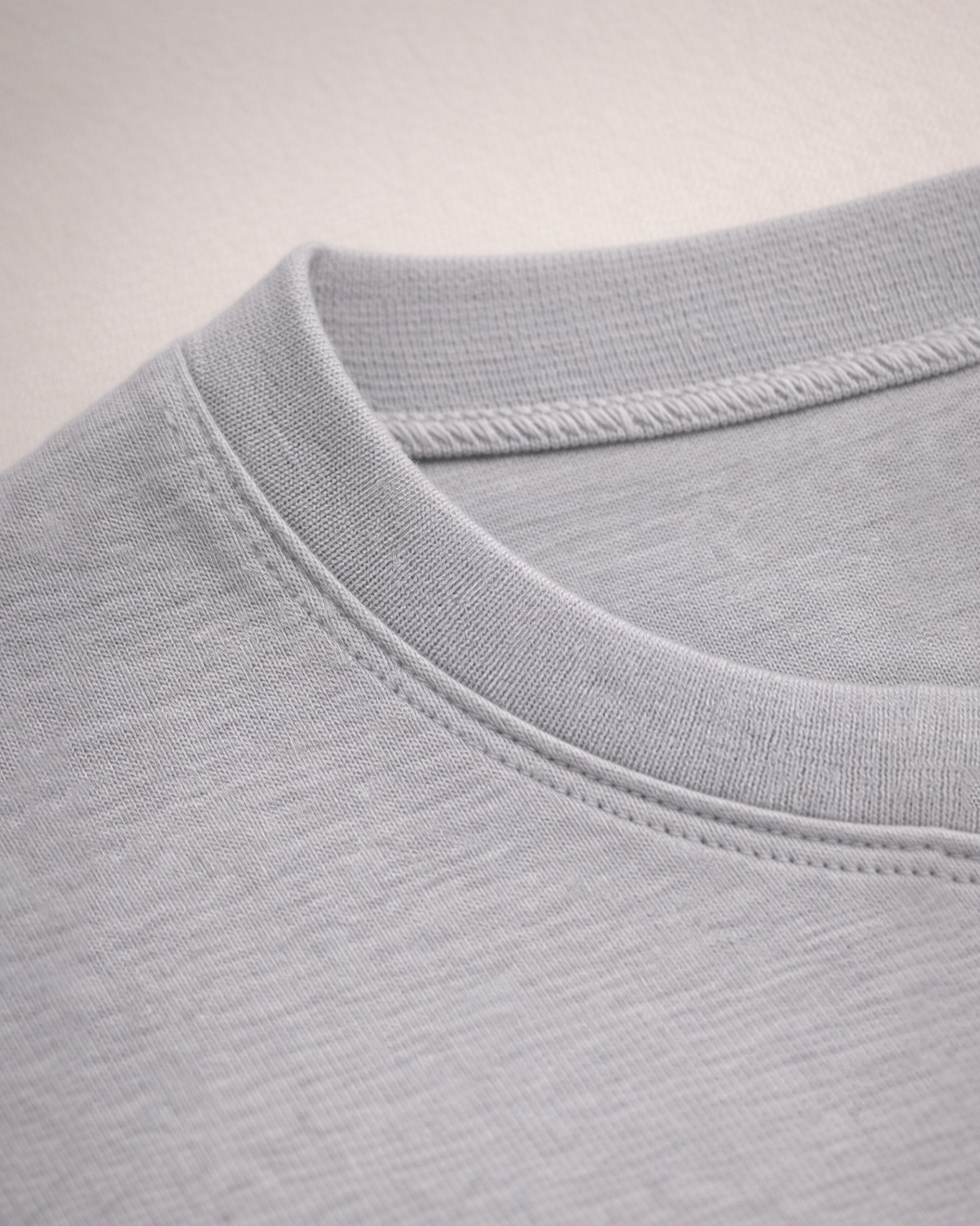 Women’s Light Grey Crew Neck Graphic T-Shirt