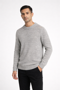 Urban Core Crewneck Sweater – Light Grey