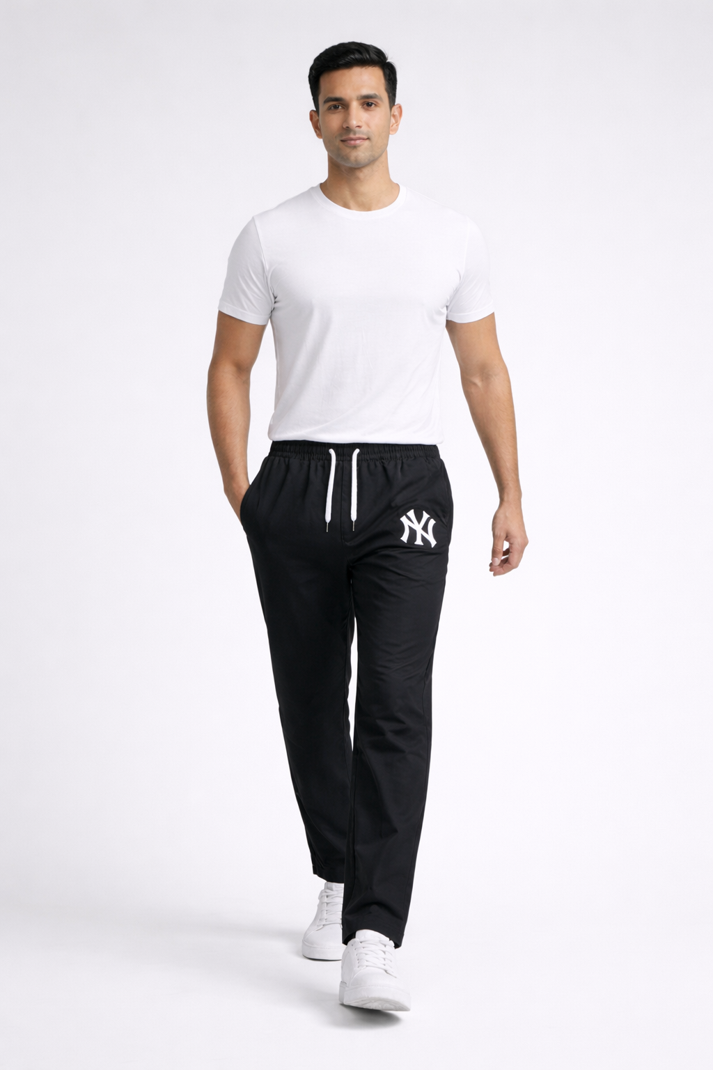 Men’s Black Everyday Comfort Track Pants