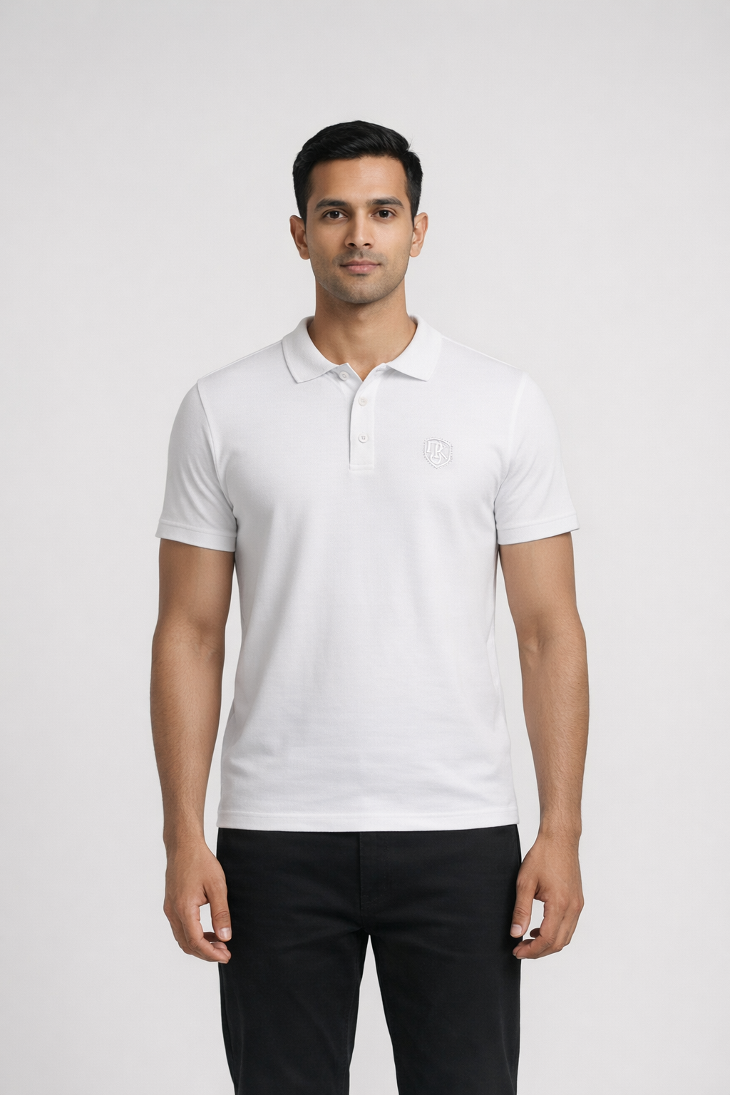 Men’s Classic Piqué Polo T-Shirt - White