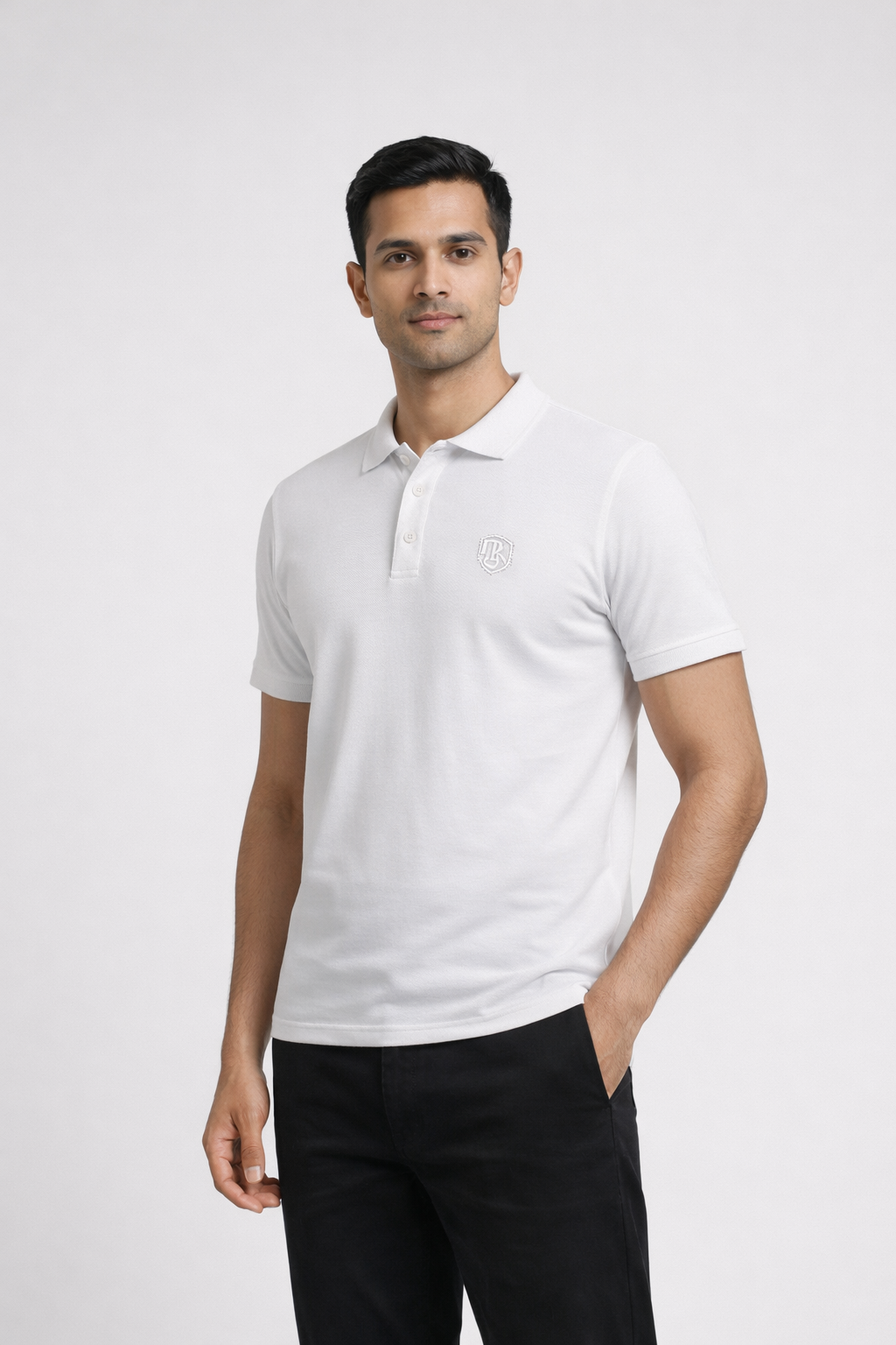 Men’s Classic Piqué Polo T-Shirt - White