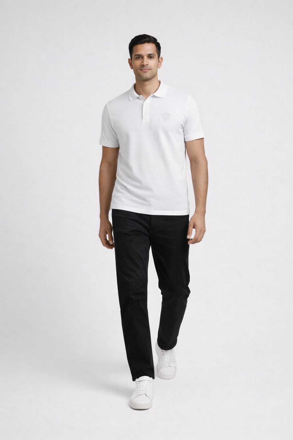 Men’s Classic Piqué Polo T-Shirt - White