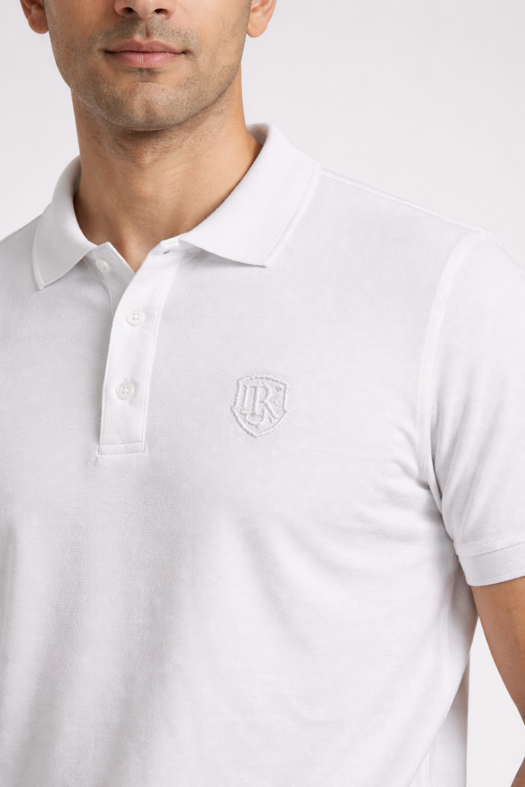 Men’s Classic Piqué Polo T-Shirt - White