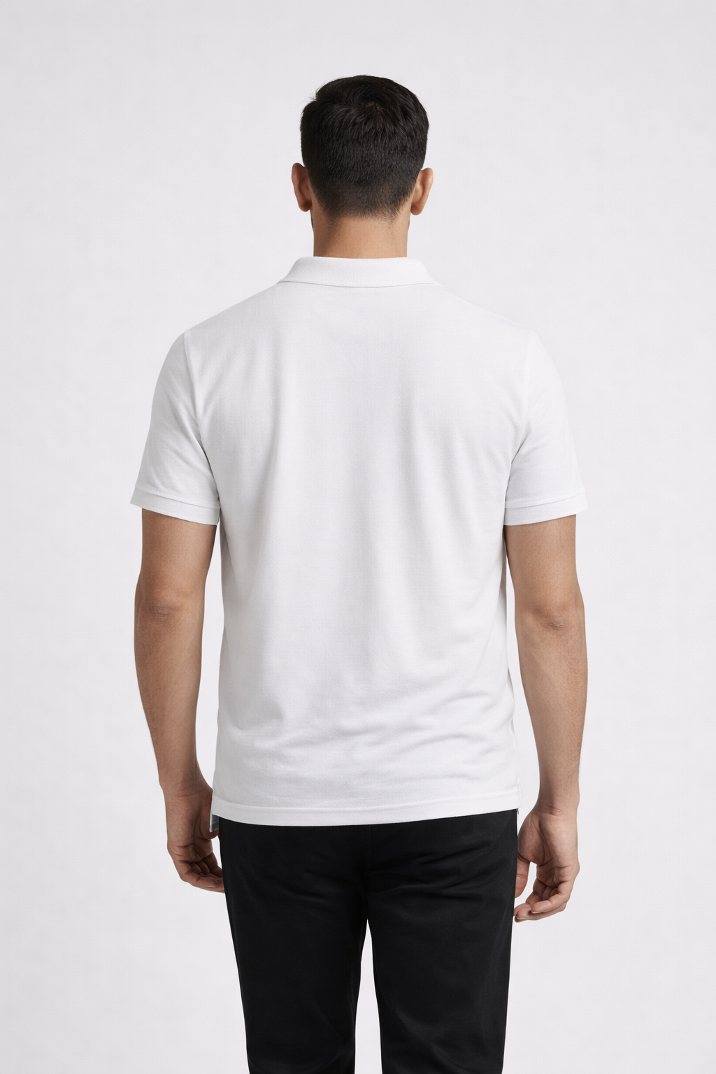 Men’s Classic Piqué Polo T-Shirt - White