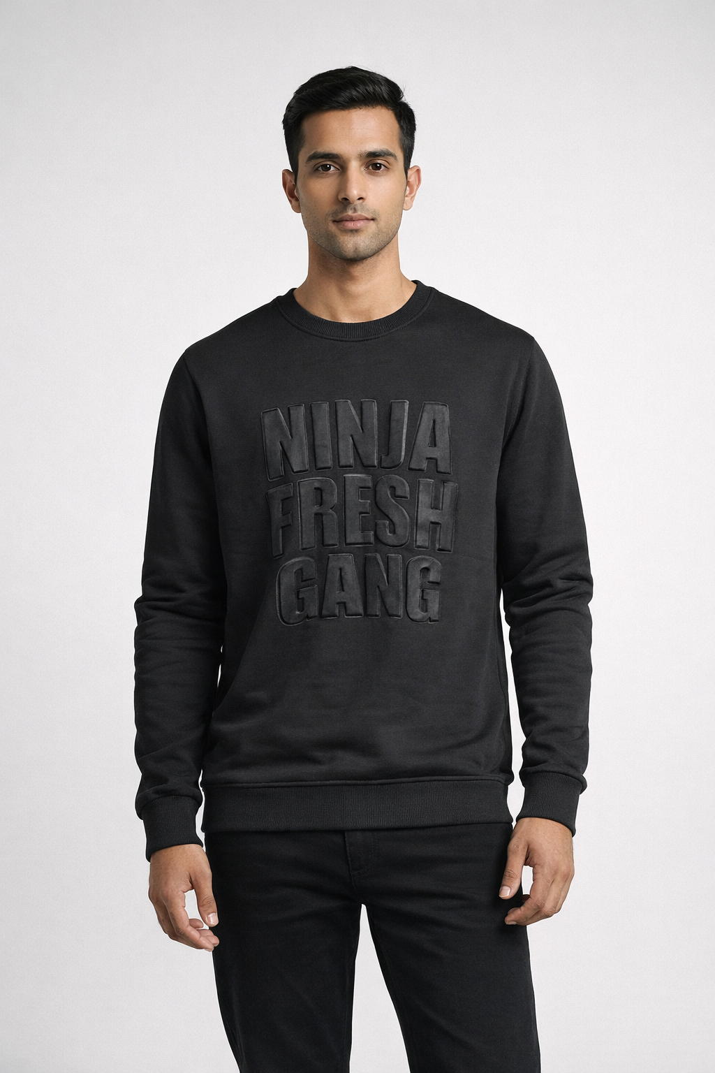 Men’s Crew-Neck Printed Sweatshirt