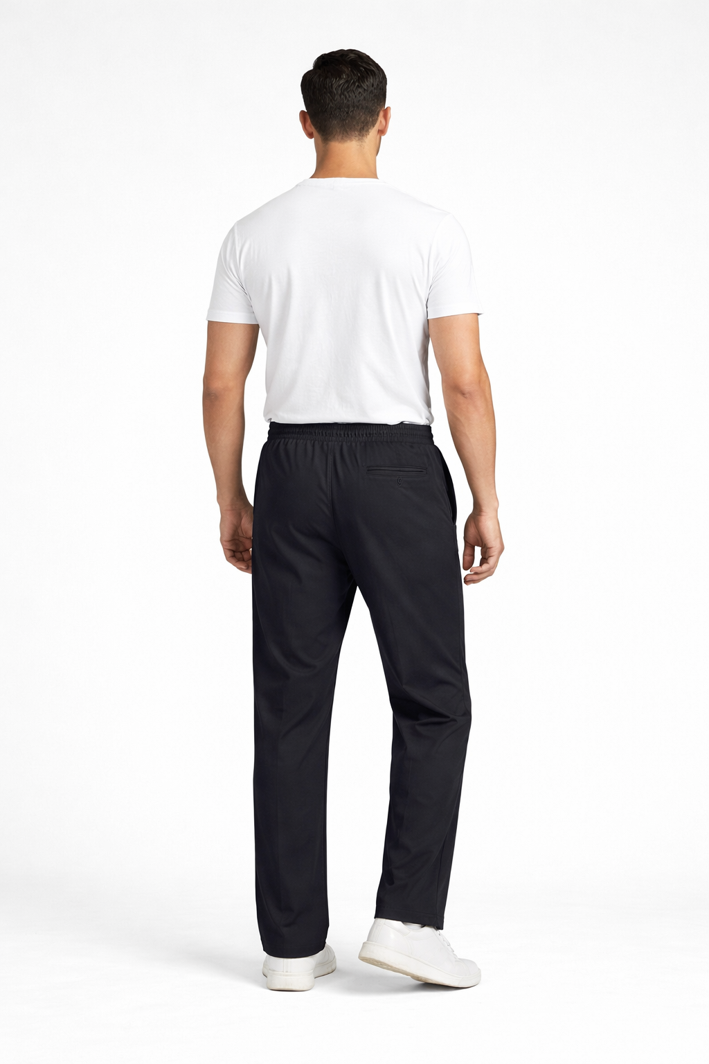 Men’s Essential Black Track Pants