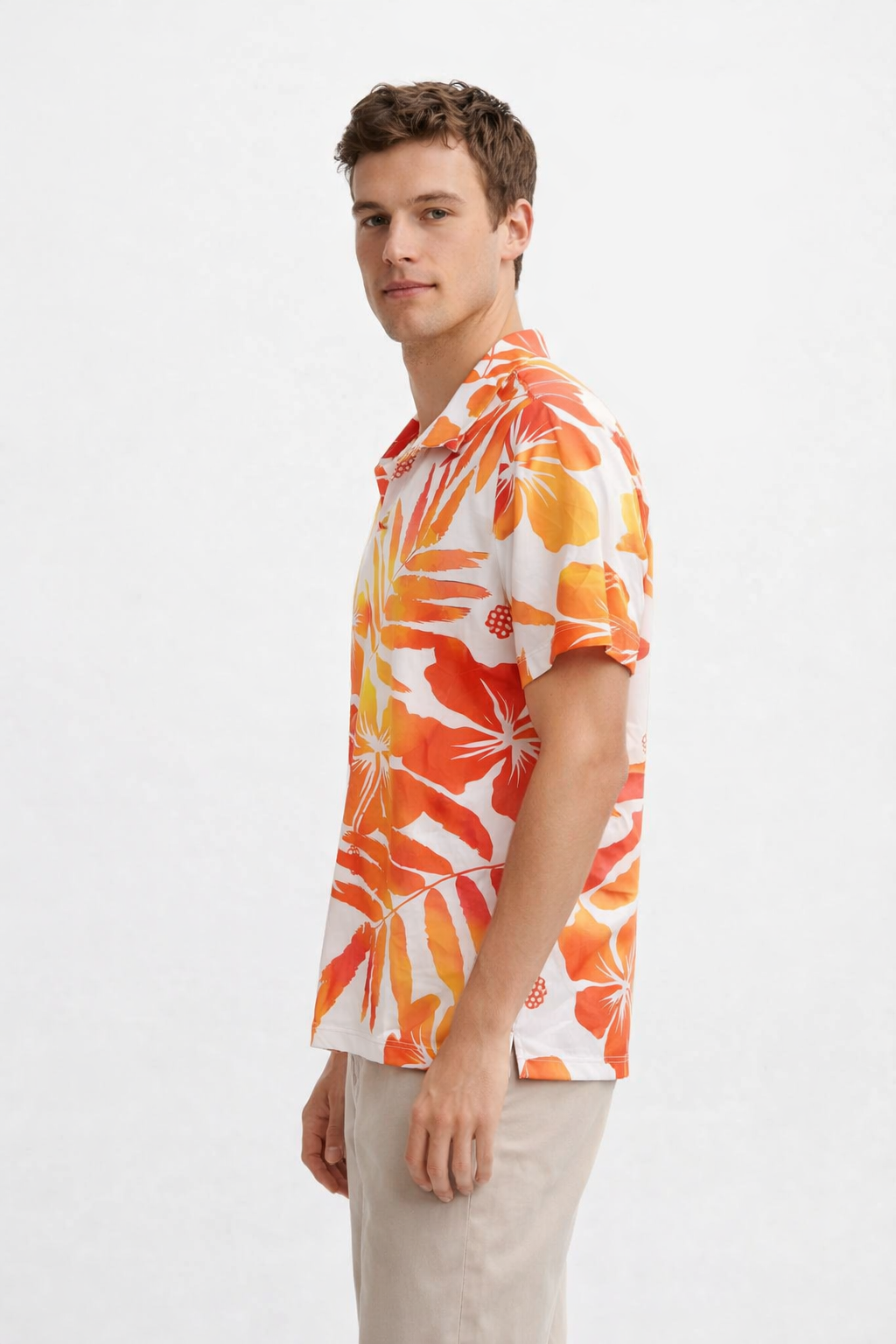 Men’s Printed Short-Sleeve Shirt