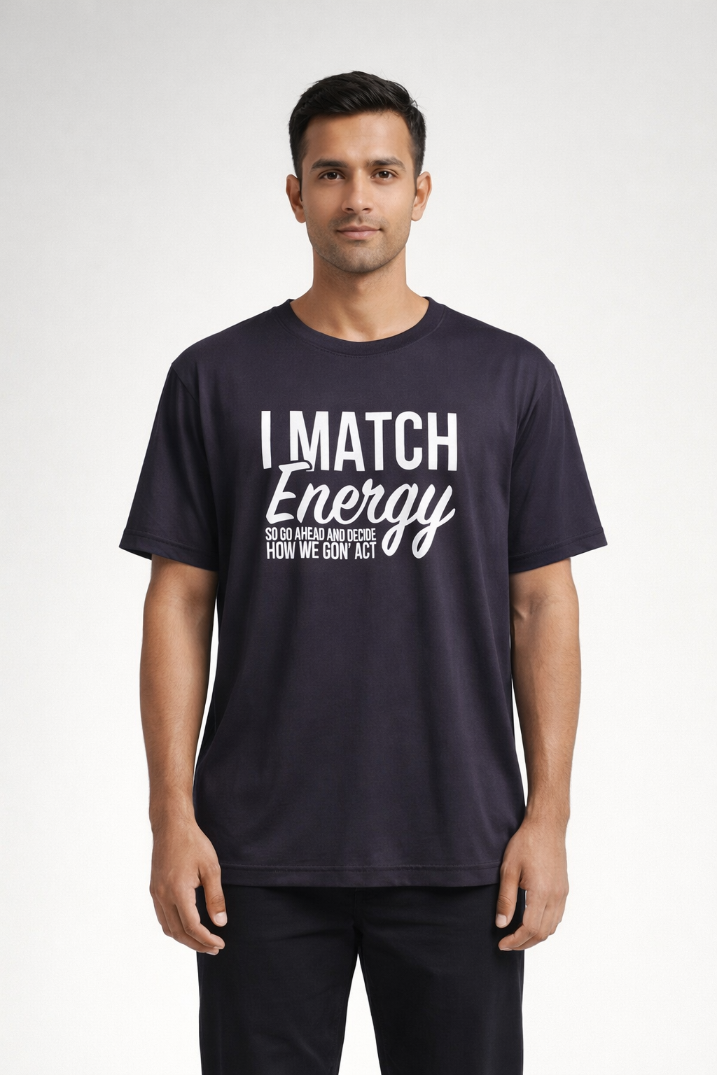 Men’s Printed Short-Sleeve T-Shirt Black