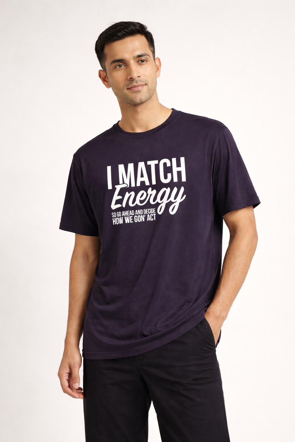 Men’s Printed Short-Sleeve T-Shirt Black