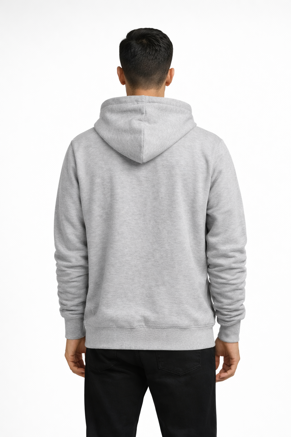 Men’s Printed Zip-Front Hoodie