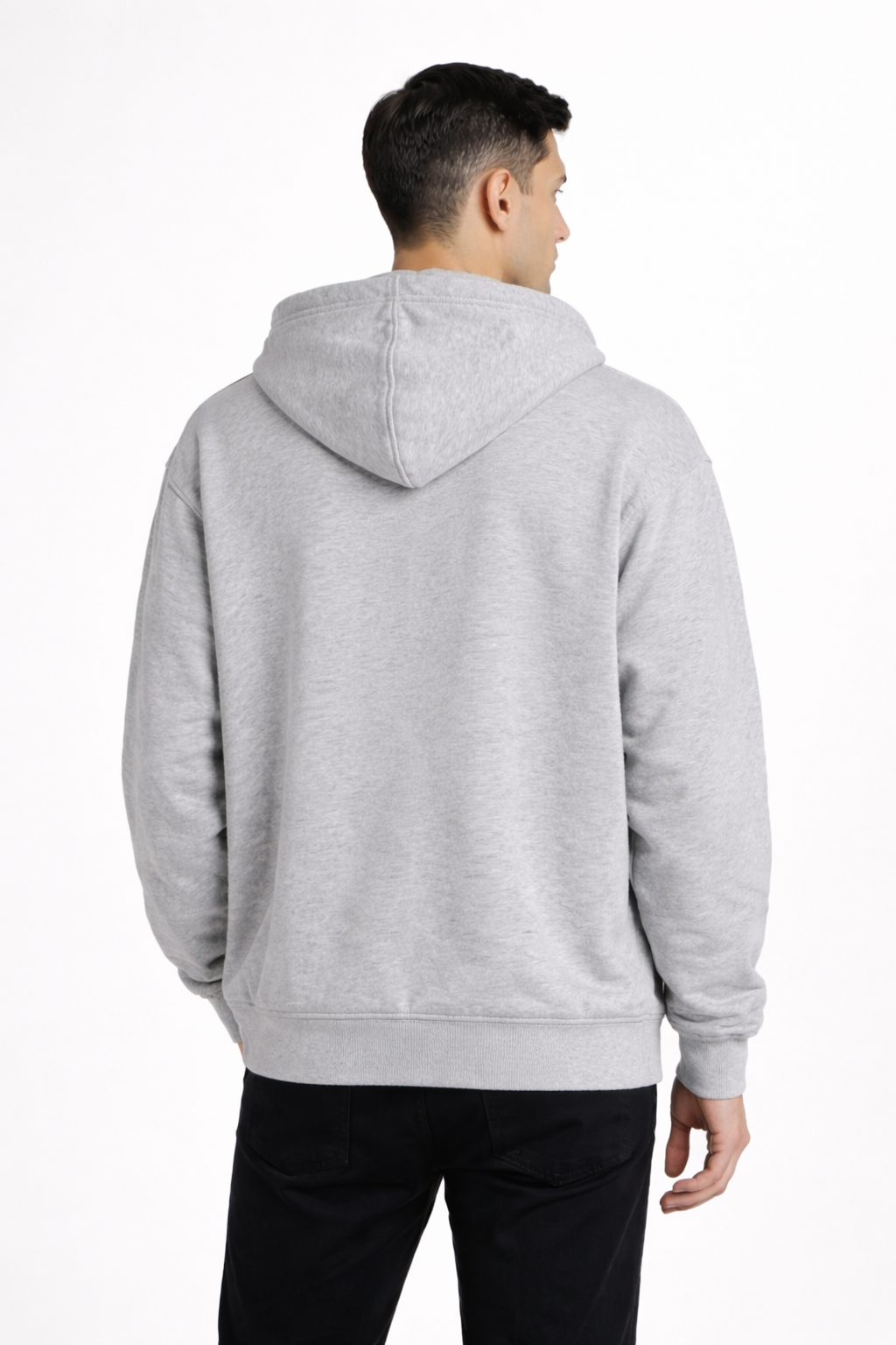 Men’s Printed Zip-Front Hoodie