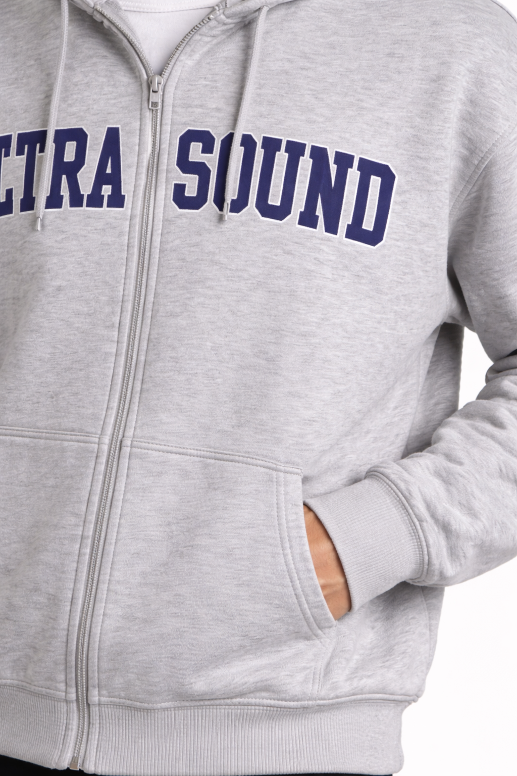 Men’s Printed Zip-Front Hoodie