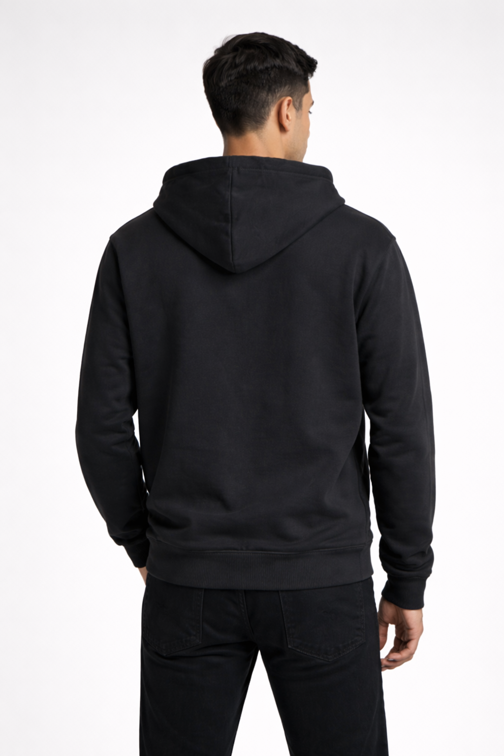 Men’s Printed Zip-Up Hoodie