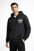 Men’s Printed Zip-Up Hoodie