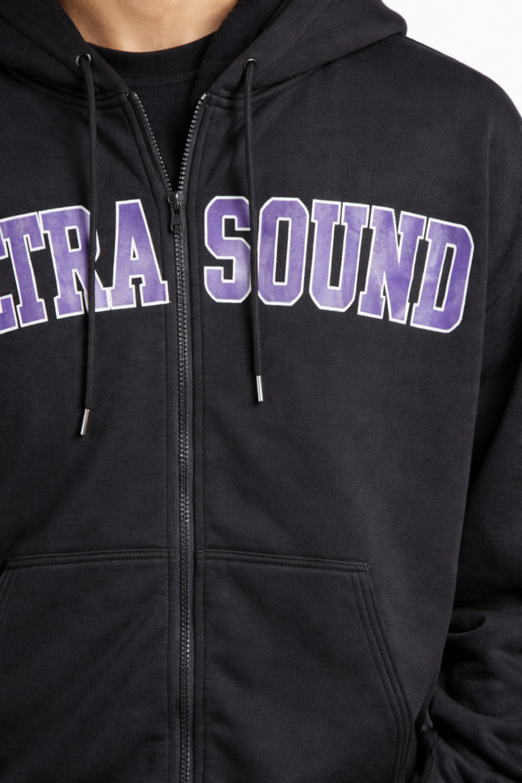 Men’s Printed Zip-Up Hoodie