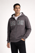 Men’s Printed Zip-Up Hoodie