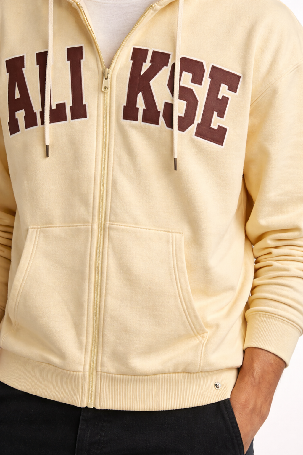 Men’s Printed Zip-Up Hoodie