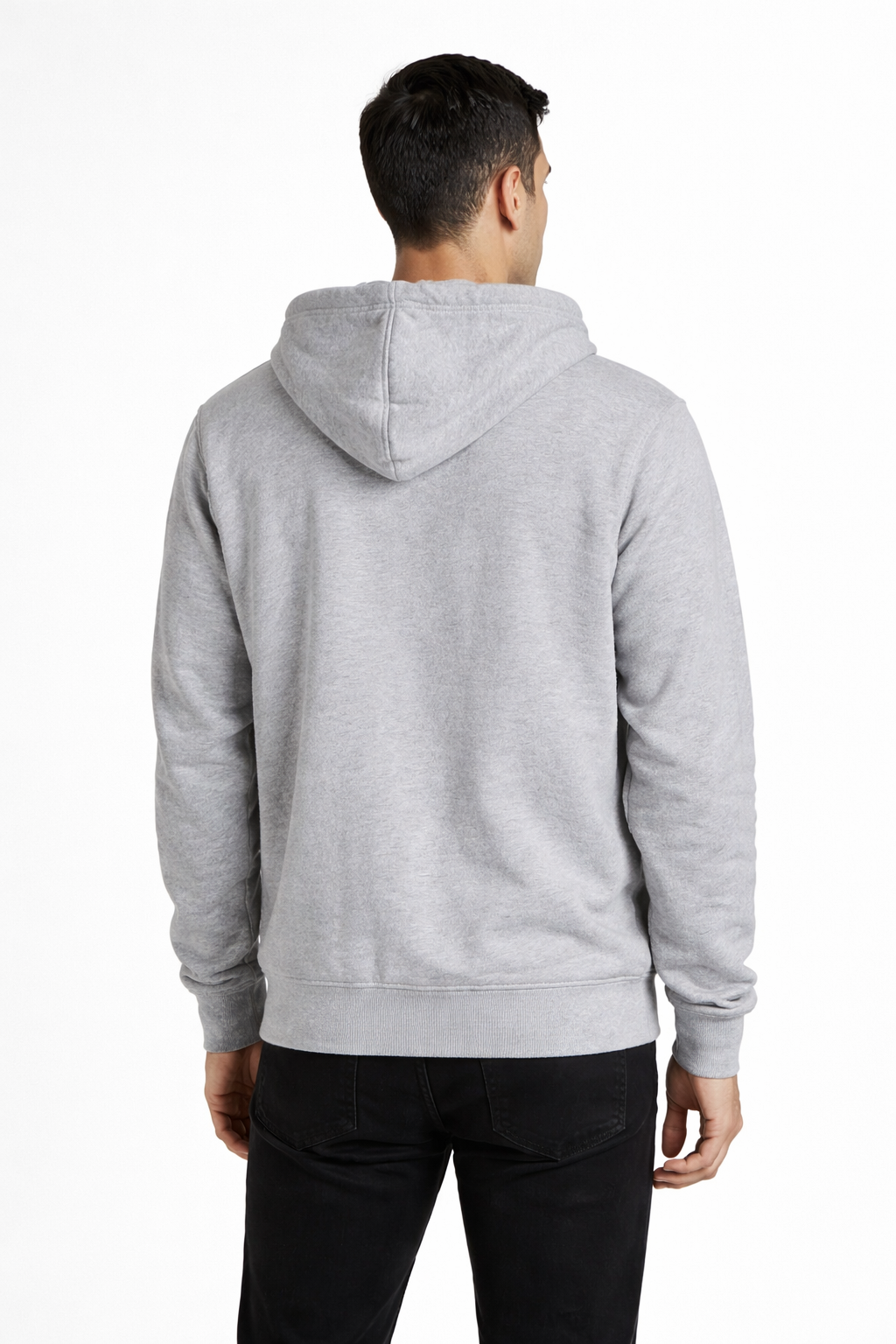 Men’s Printed Zip-Up Hoodie