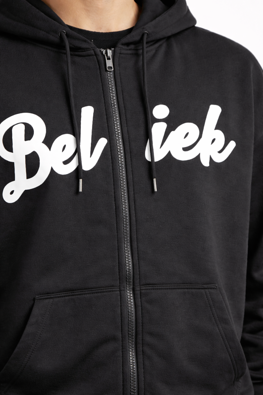 Men’s Printed Zip-Up Hoodie