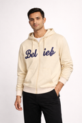 Men’s Printed Zip-Up Hooded sweatshirt