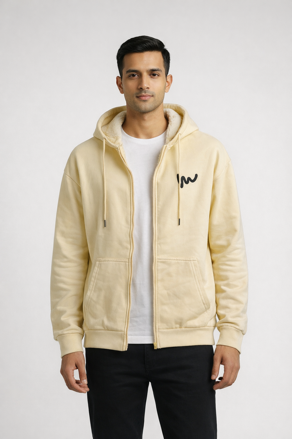 Men’s Zip-Up Hooded Sweatshirt