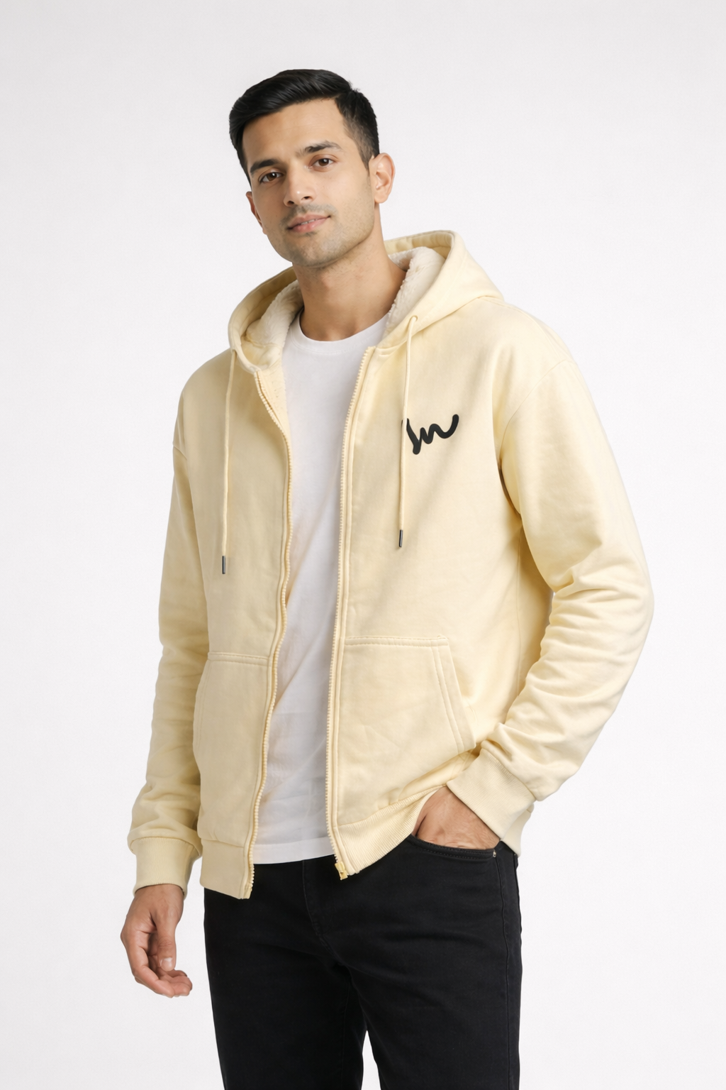 Men’s Zip-Up Hooded Sweatshirt
