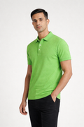 Men’s Regular-Fit Polo Shirt Parrot green