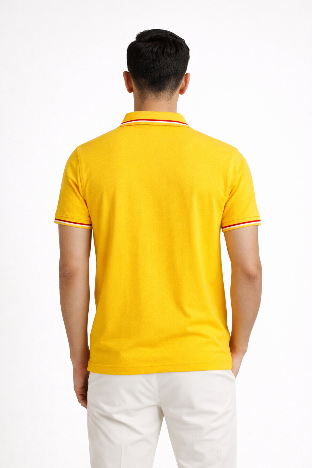 Men’s Regular-Fit Polo Shirt YELLOW