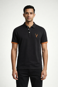 Men’s Regular-Fit Polo Shirt Black