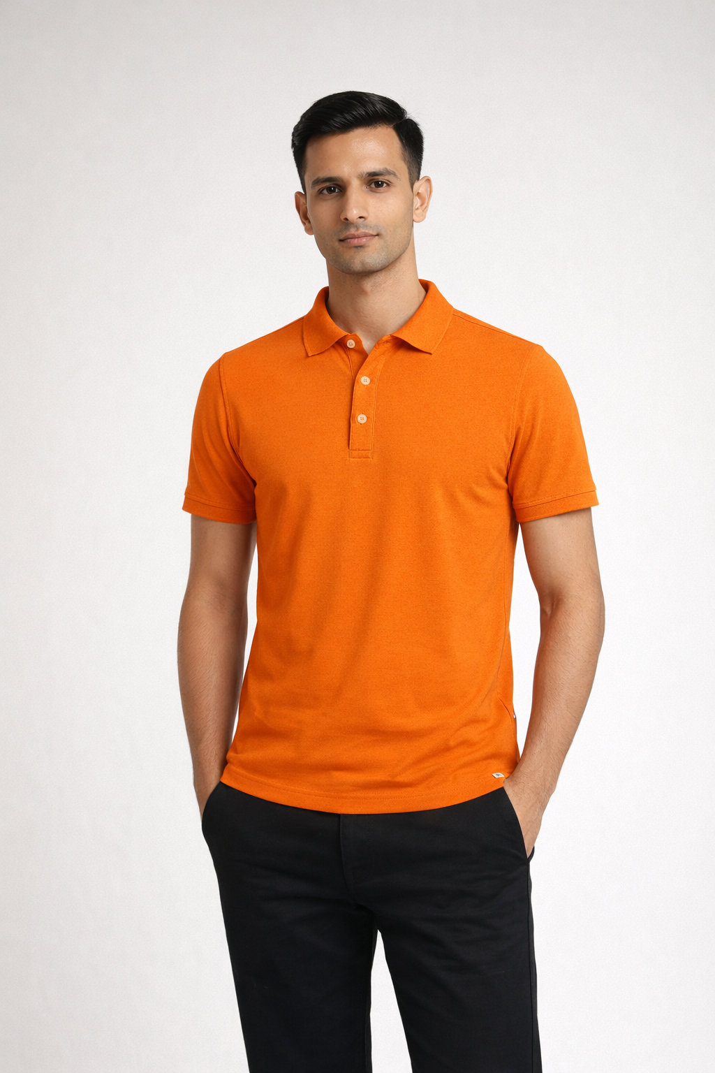 Men’s Regular-Fit Polo Shirt orange