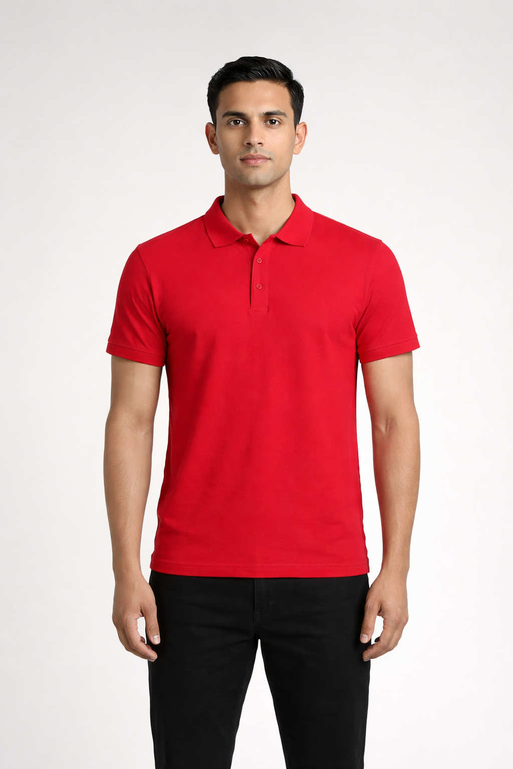 Men’s Regular-Fit Polo Shirt red