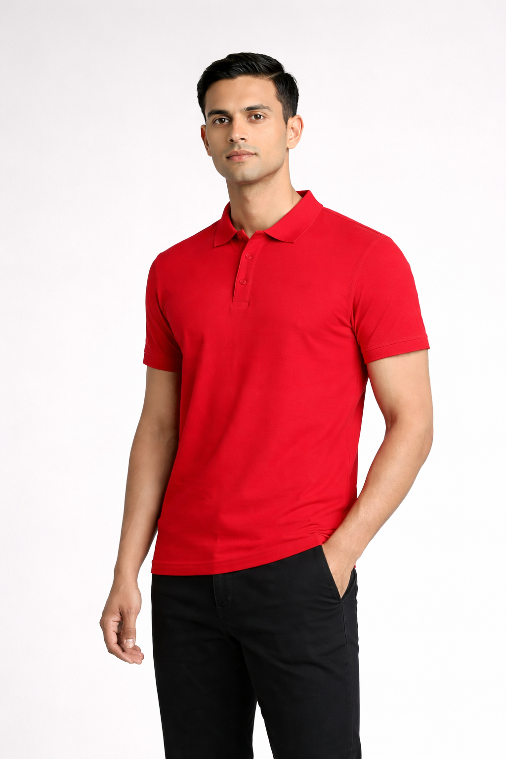 Men’s Regular-Fit Polo Shirt red