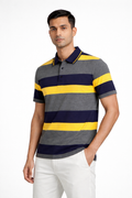 Men’s Regular-Fit Striped Polo Shirt