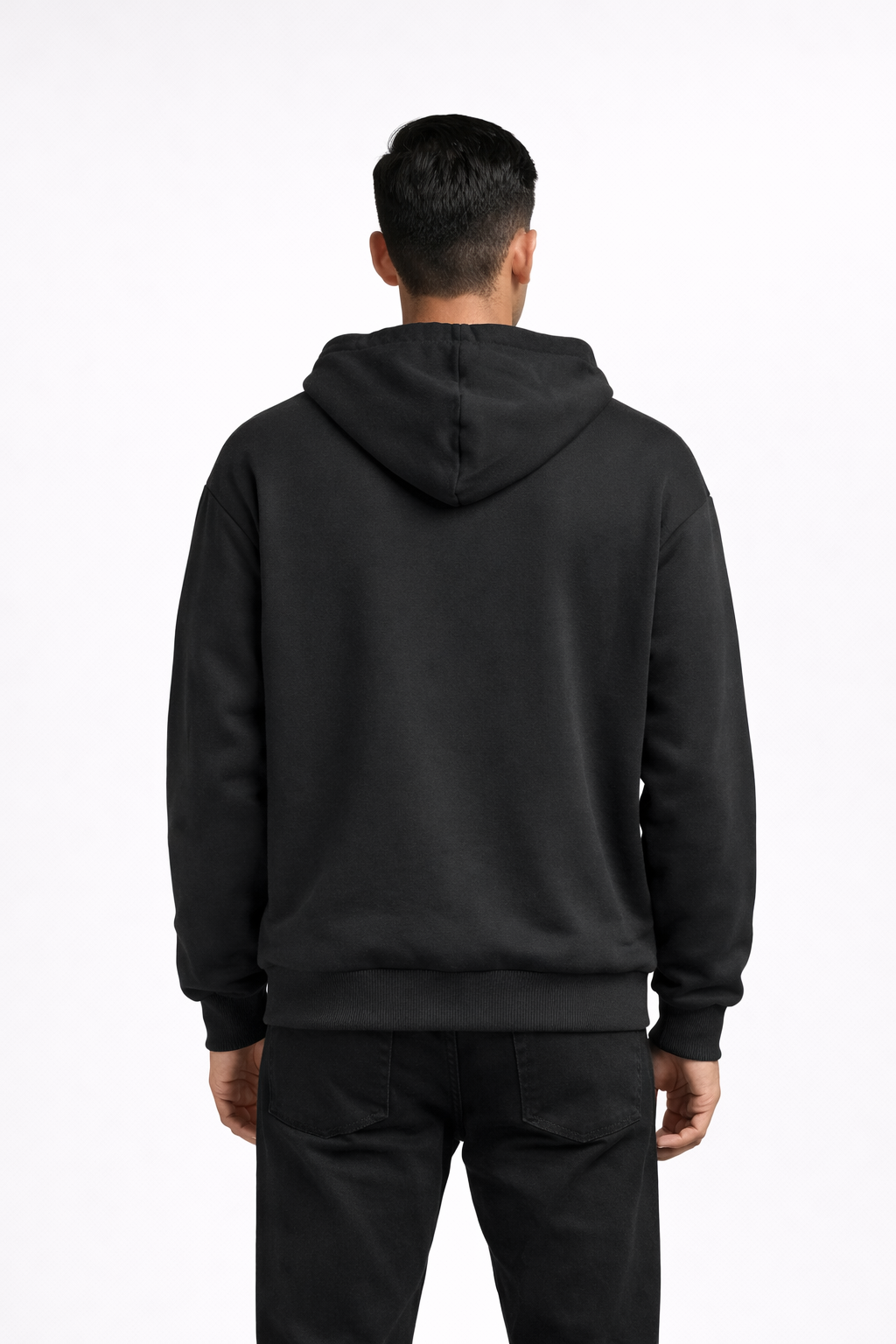 Men’s Printed Zip-Front Hoodie