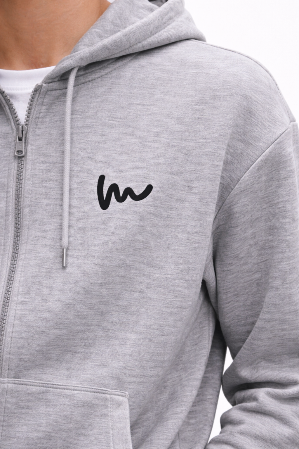 Men’s Zip-Front Hooded Sweatshirt