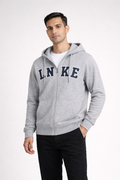 Men’s Zip-Front Hooded Sweatshirt