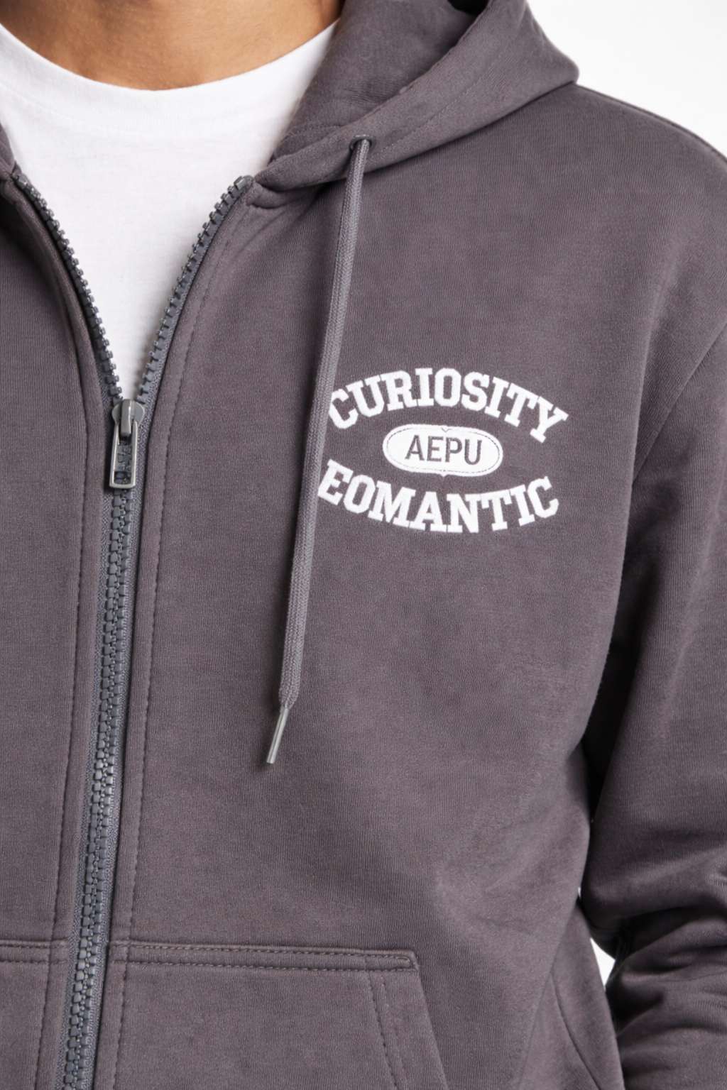 Men’s Zip-Front Hooded Sweatshirt