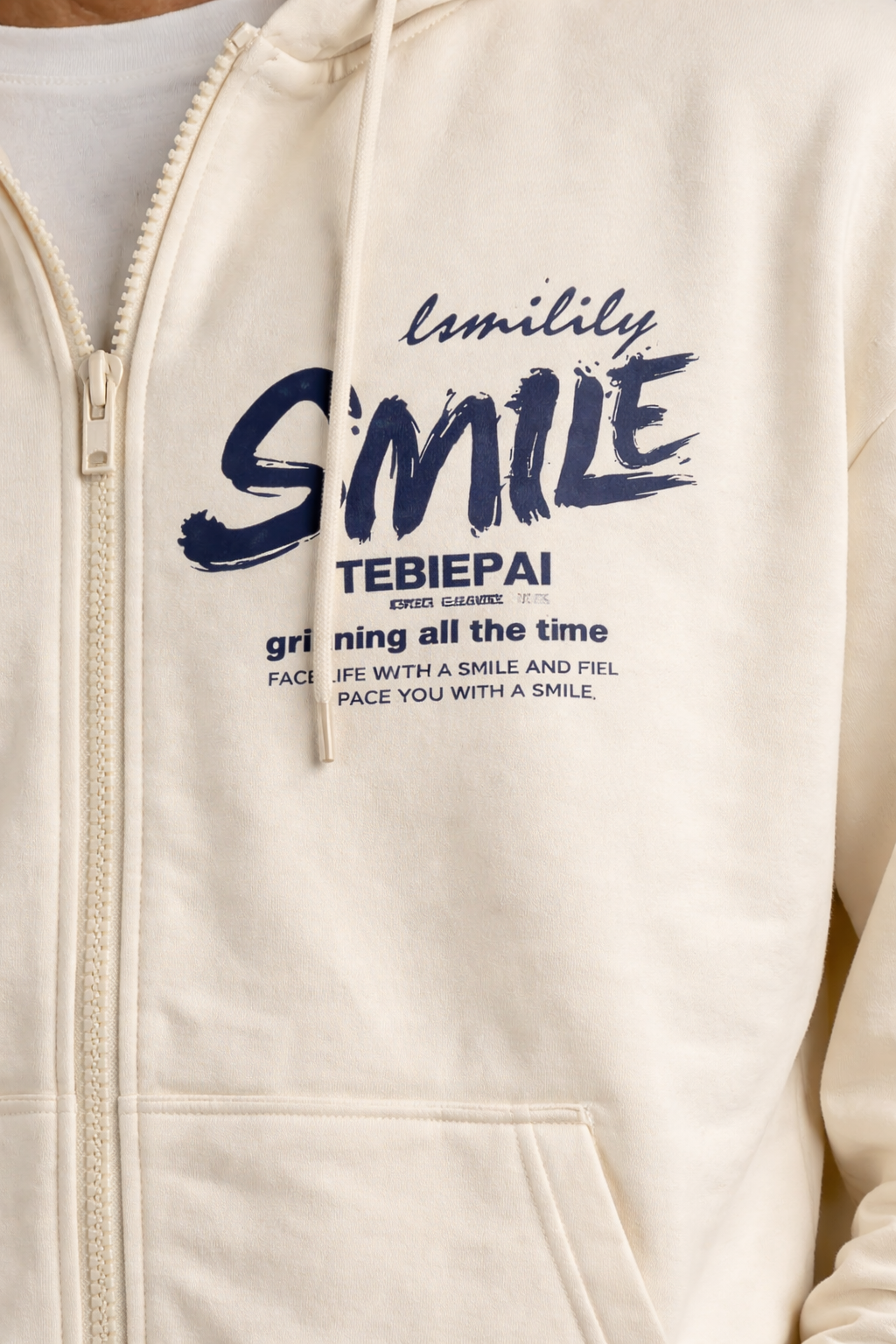 Men’s Zip-Front Hooded Sweatshirt