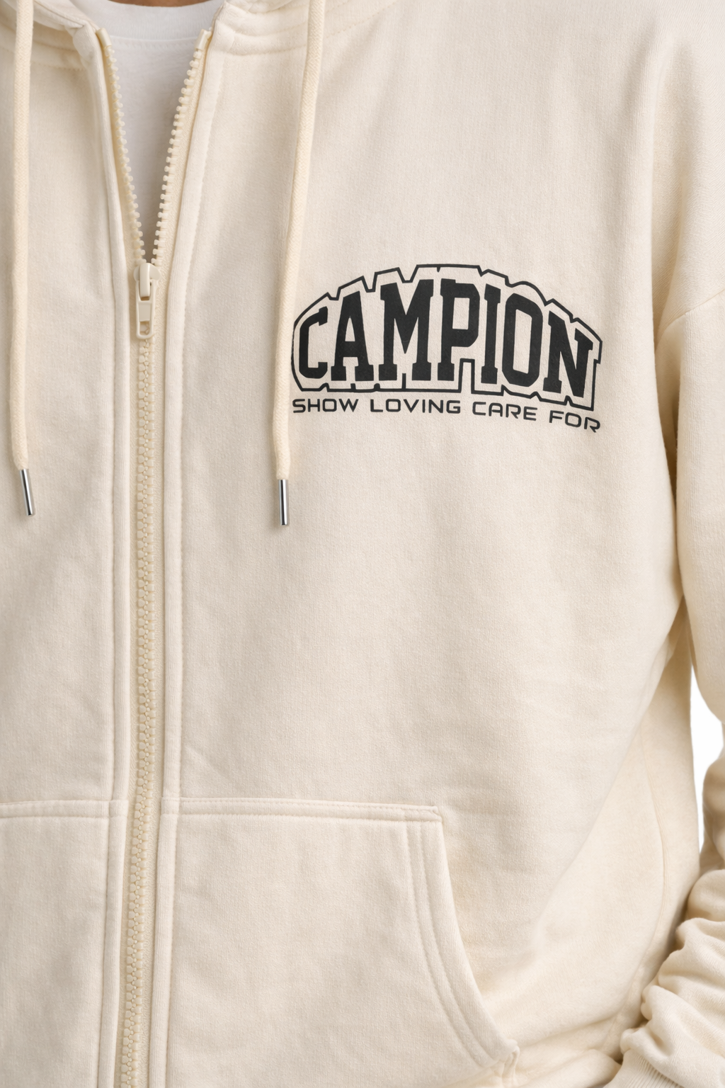 Men’s Zip-Front Hooded Sweatshirt