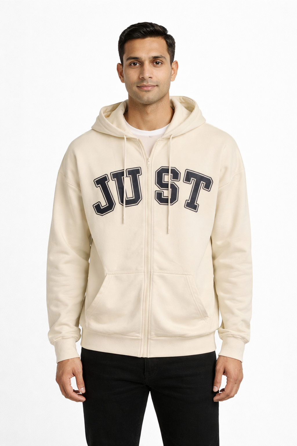 Men’s Zip-Up Hooded Sweatshirt