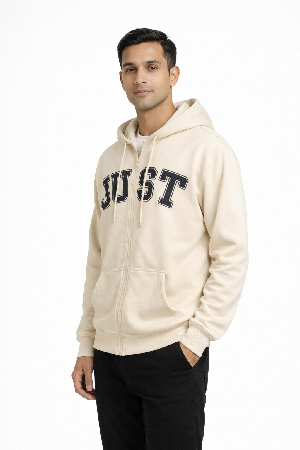 Men’s Zip-Up Hooded Sweatshirt