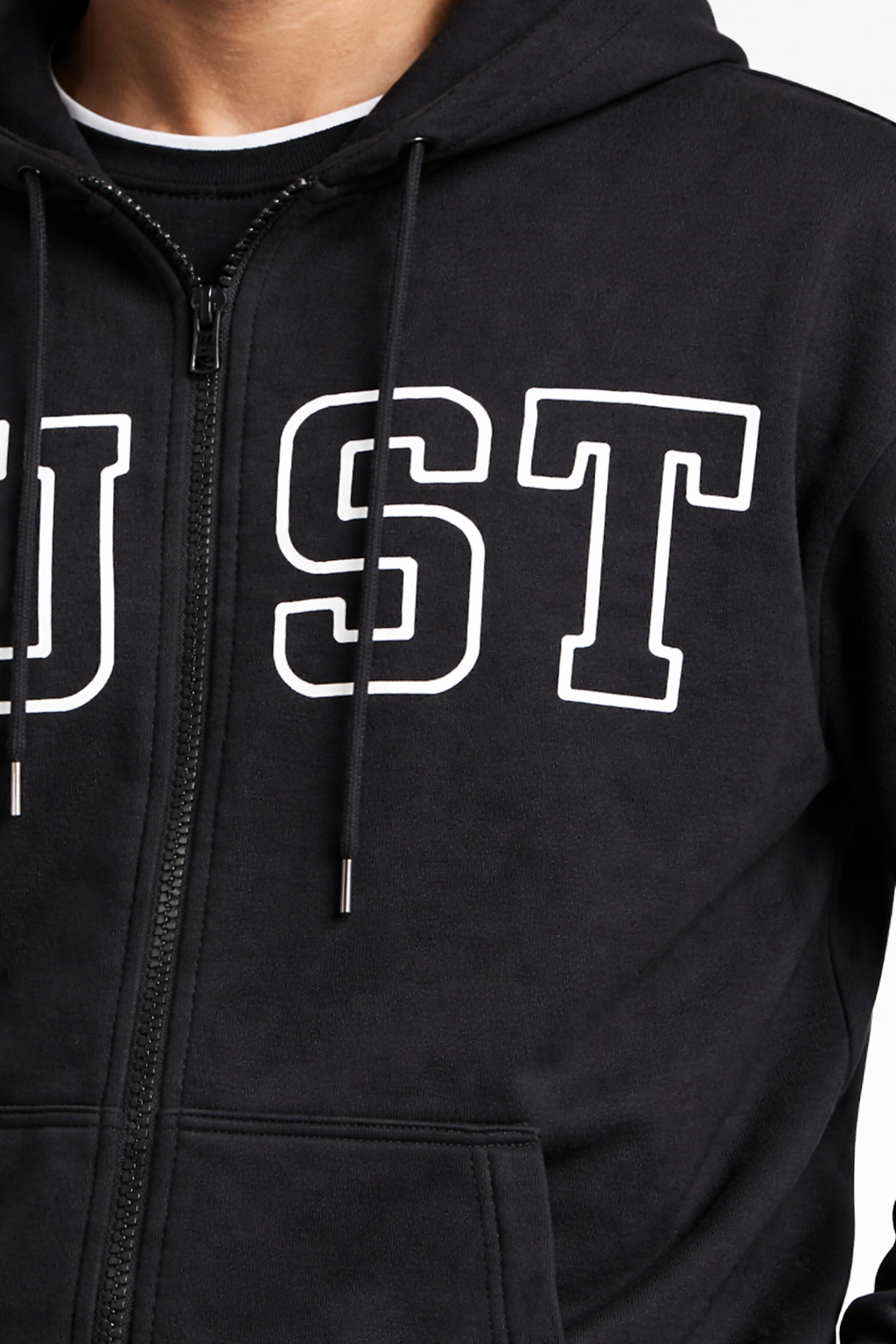 Men’s Printed Zip-Up Hoodie